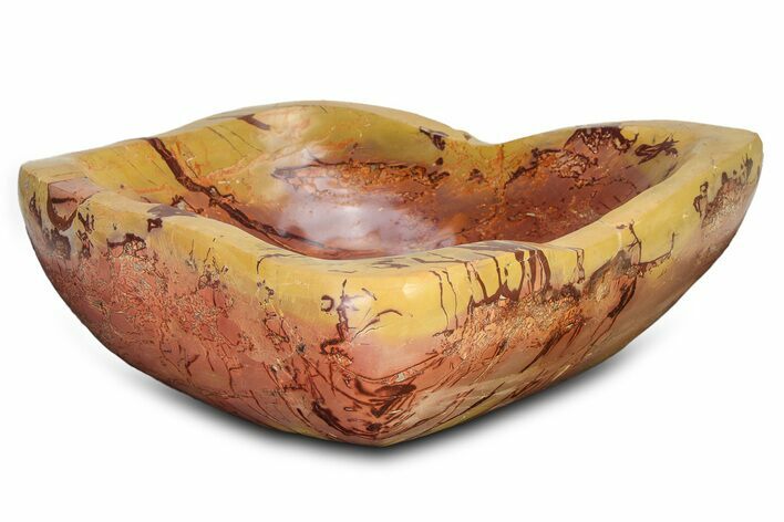 Polished Saharan Desert Jasper Bowl - Morocco #326921